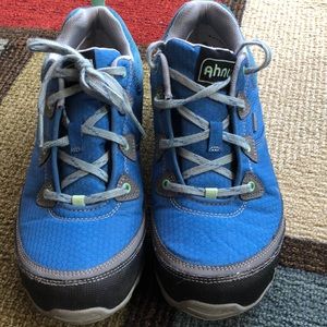 Women’s Ahnu brand hiking/ trail shoes.